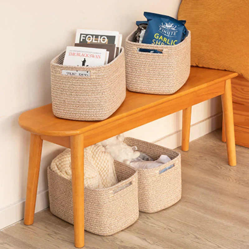 2025 Spring New Arrival: 3-Piece Storage Basket Set for Stylish Organization! 🌸✨ - Oiahomy