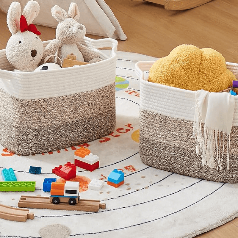 Oiahomy Toy Storage Cotton Basket 3 packs - Oiahomy