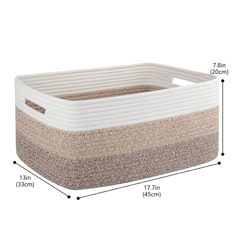 Oiahomy Diaper Basket 2 Packs Gradient Yellow - Oiahomy