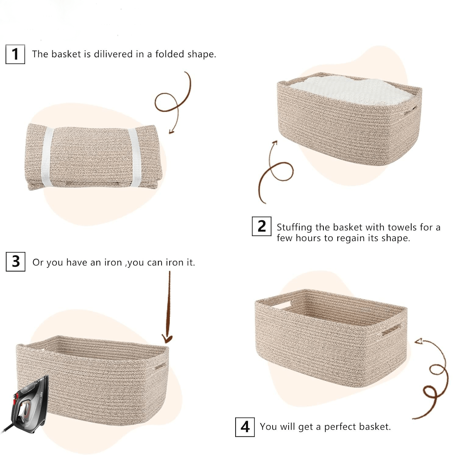 Oiahomy 2 Packs Diaper Caddies - Oiahomy
