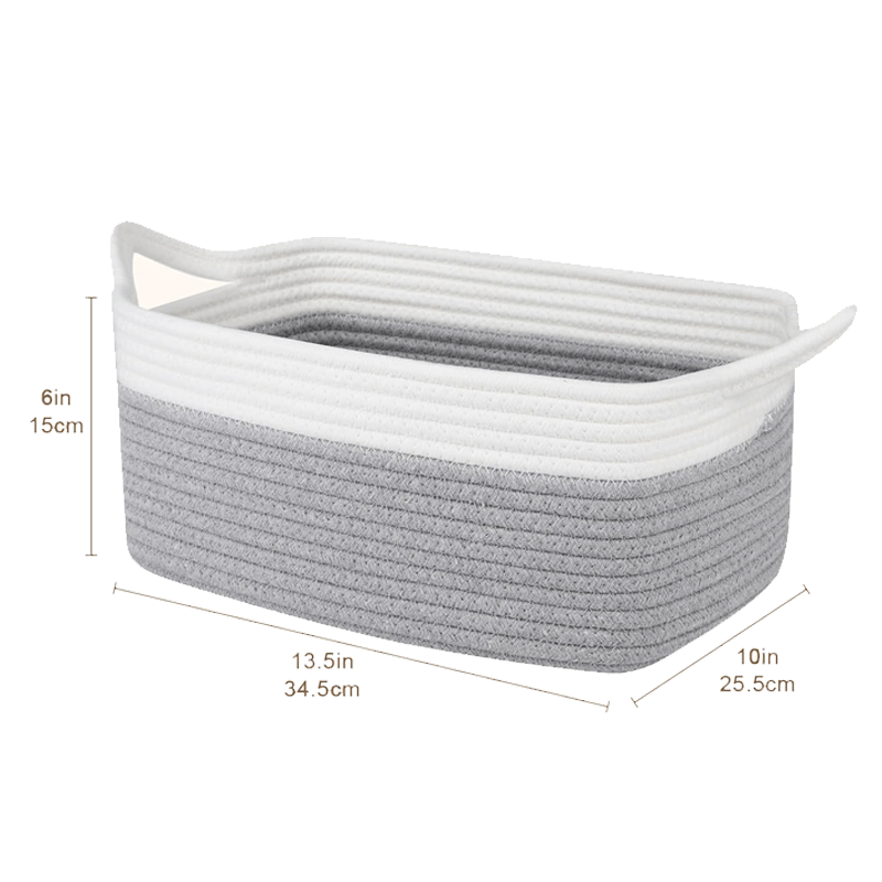 Oiahomy Rope Storage Basket For Pet - Oiahomy