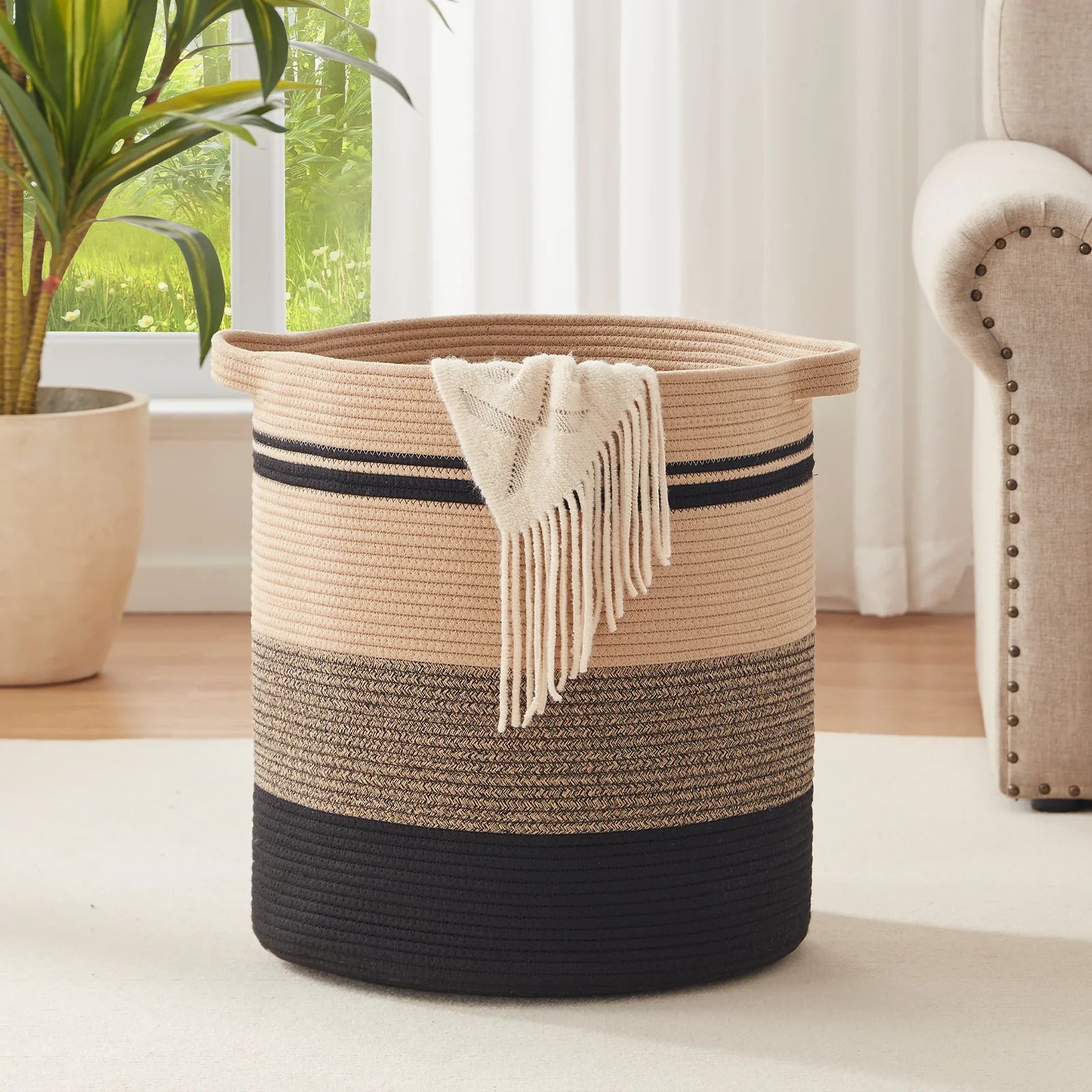 20"x18" Large Blanket Storage Basket - Oiahomy