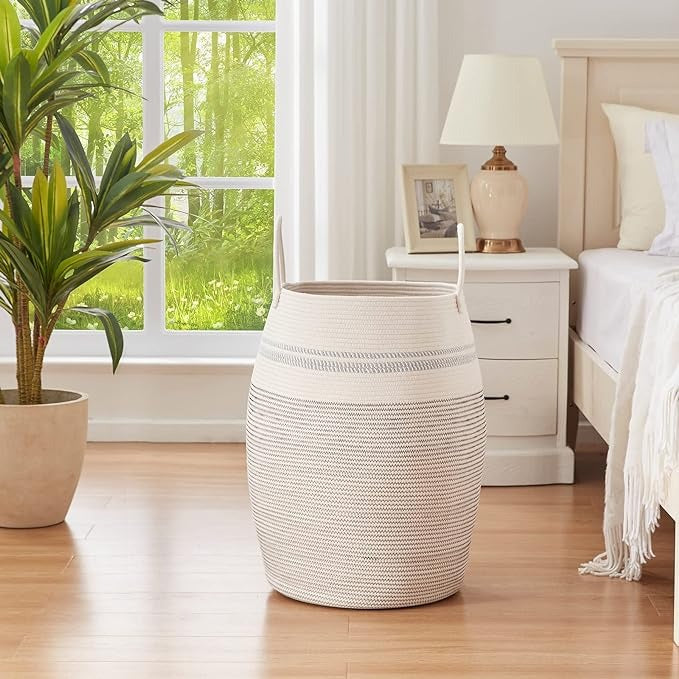 25.6" Height Laundry Basket Hamper - Oiahomy