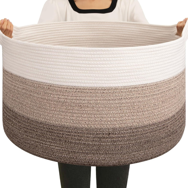 23’’ x 23’’ x 13’’ Extra Large Storage Basket - Oiahomy