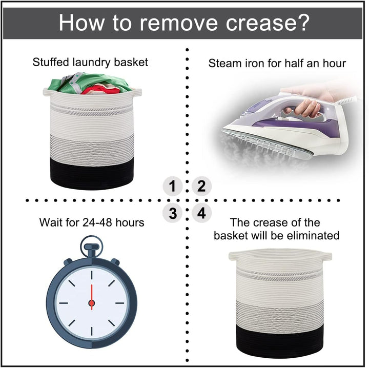 OIAHOMY Baby Toys & Clothes Storage basket - Oiahomy