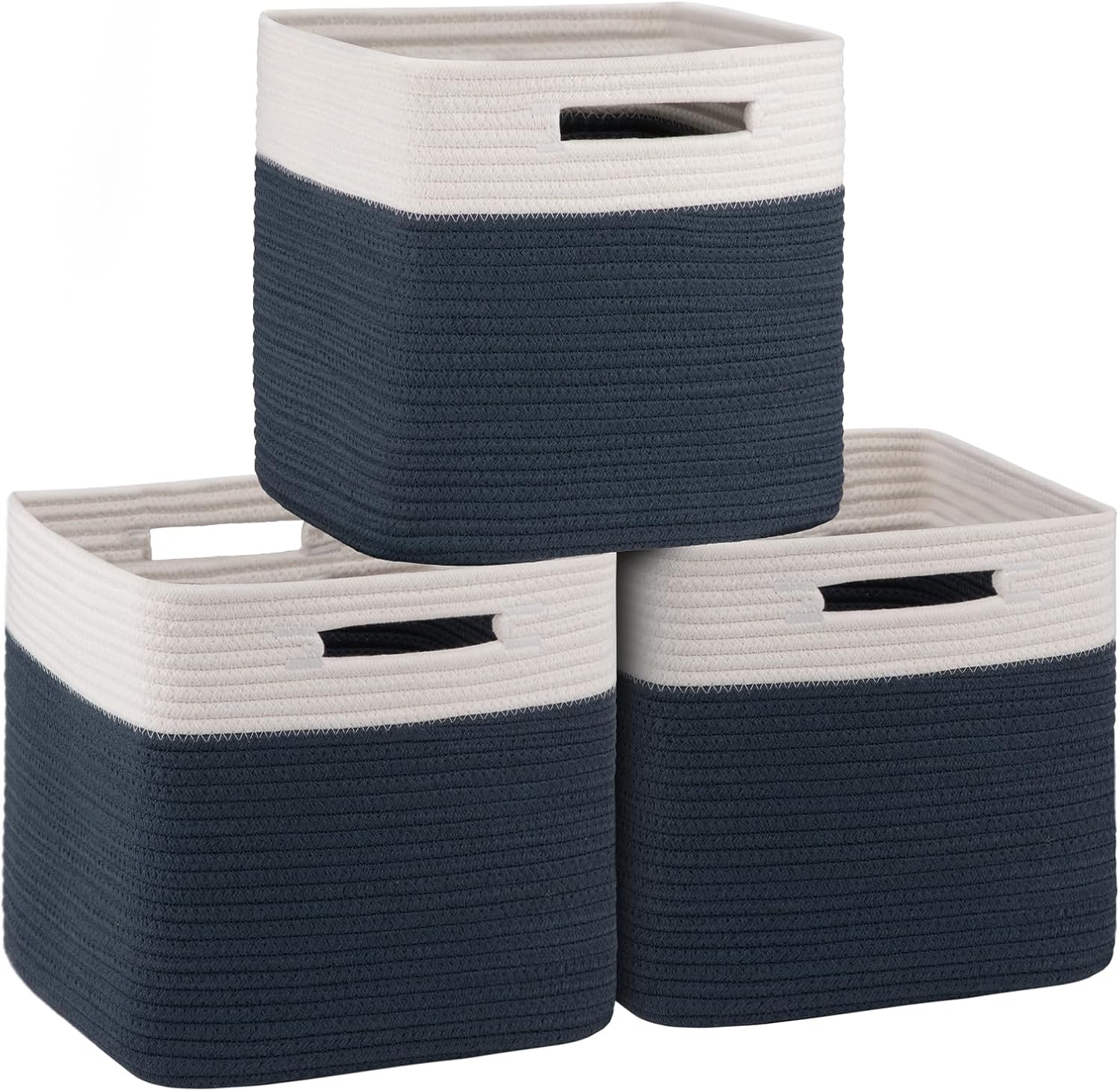 OIAHOMY Woven Basket Closets Bins - Oiahomy