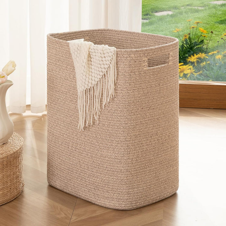 OIAHOMY Woven Decorative Storage Basket - Oiahomy