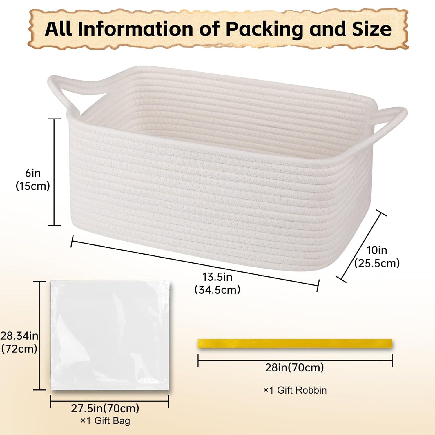 OIAHOMY Pet Toy Organizer Woven Storage Basket - Oiahomy
