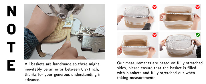 OIAHOMY 4 Pack Storage Baskets for Organizing - Oiahomy