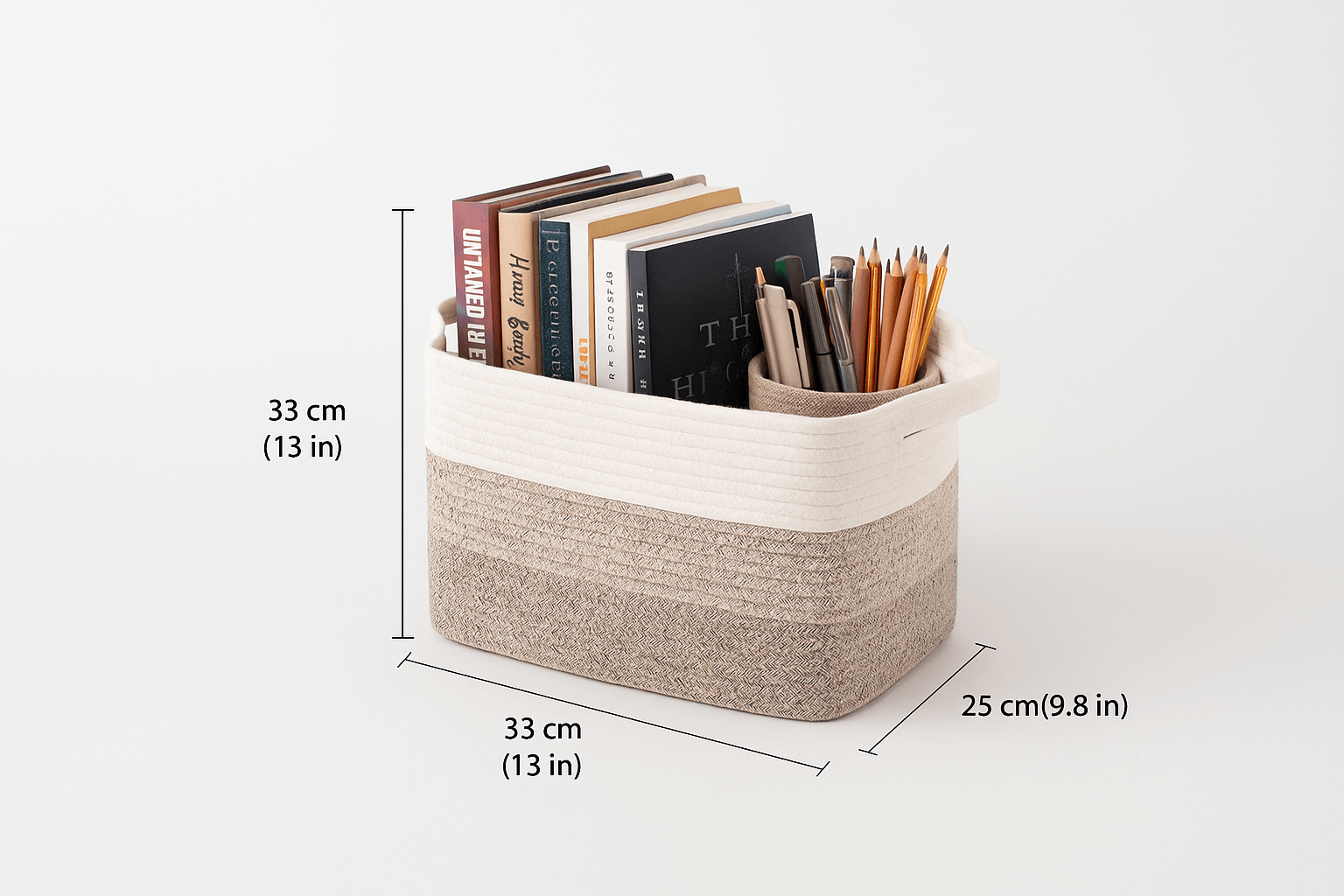 Oiahomy Toy Storage Cotton Basket 3 packs - Oiahomy