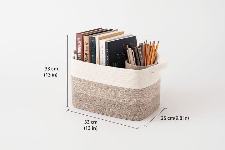 Oiahomy Toy Storage Cotton Basket 3 packs - Oiahomy