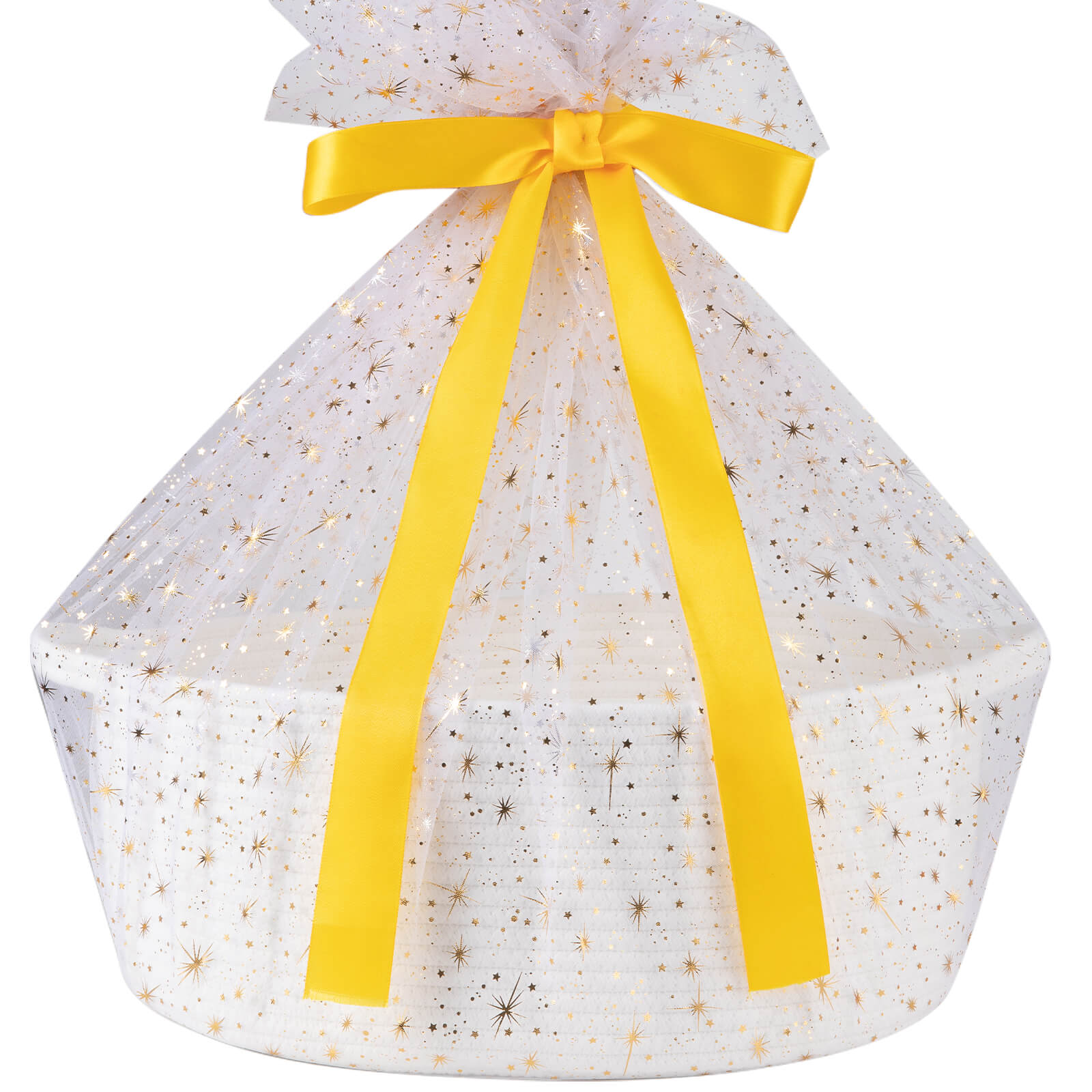 OIAHOMY Large Gift Basket Stylish Storage Basket For DIY Anytime