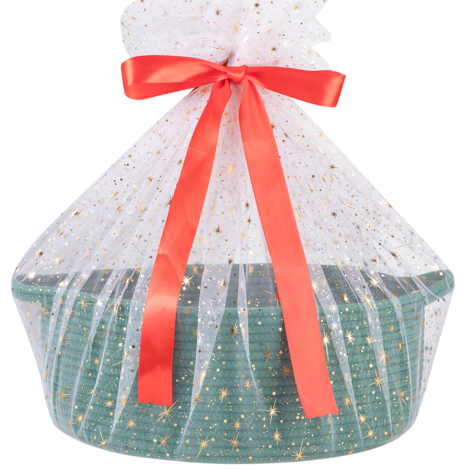 OIAHOMY Large Gift Basket Stylish Storage Basket For DIY Anytime