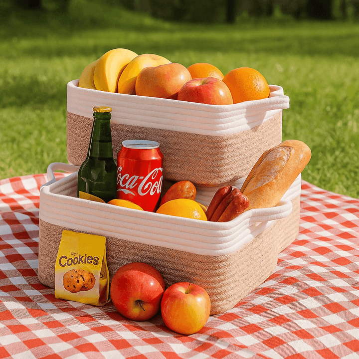 Oiahomy 3 Pack Picnic Baskets - Oiahomy 