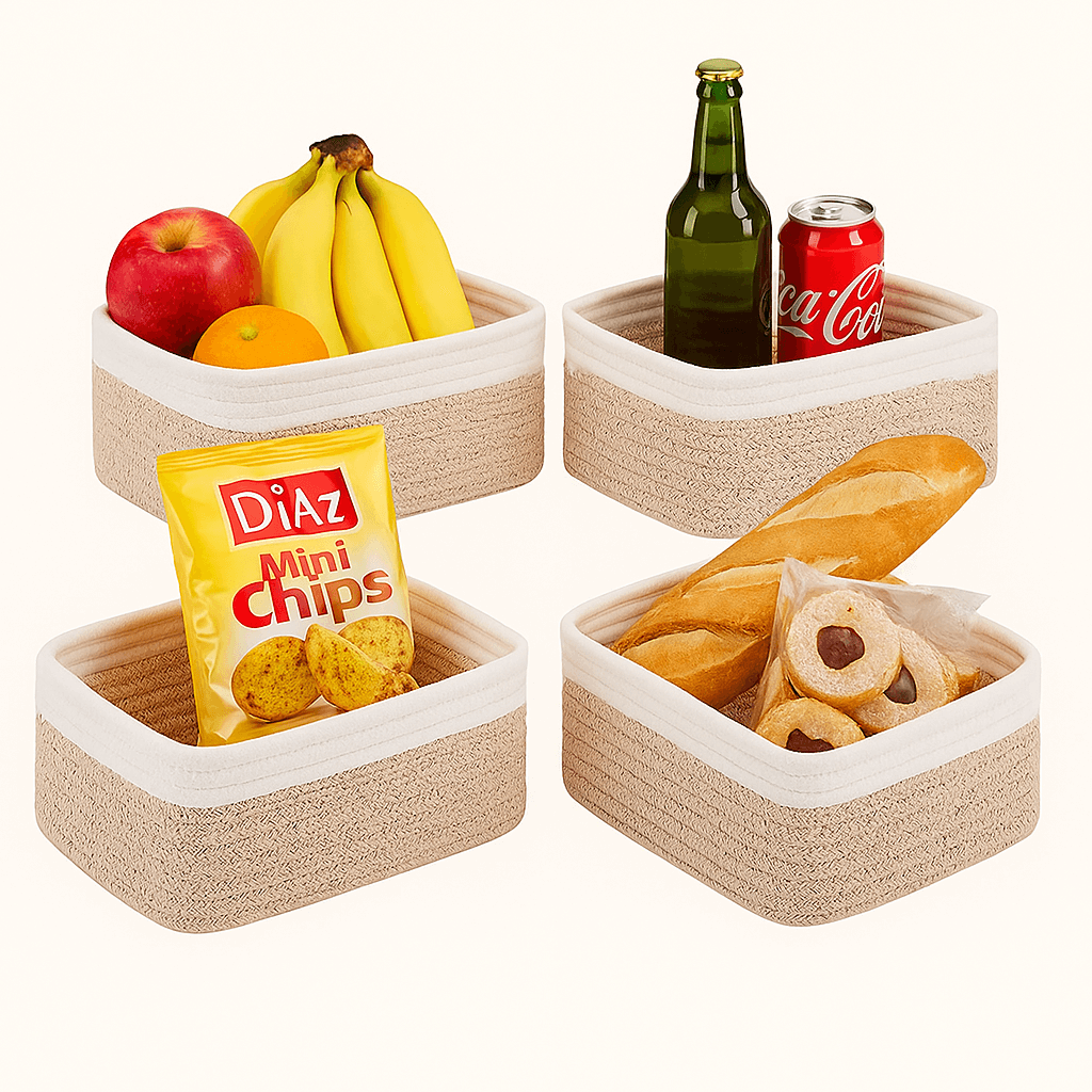 Oiahomy Picnic Baskets 4 Pack - Oiahomy 