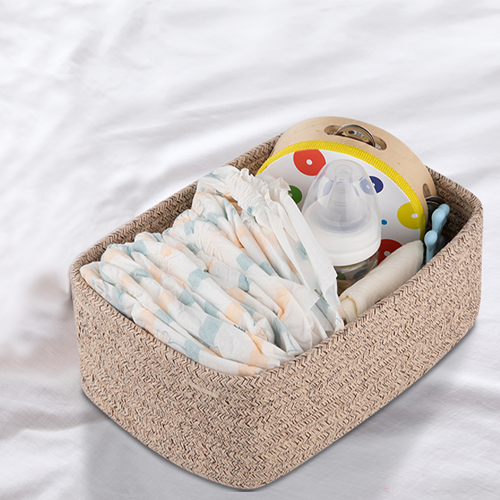 Oiahomy 4 Pack Diaper Rope Storage Bins - Oiahomy 