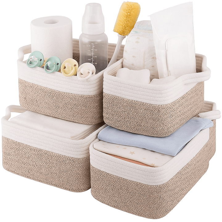 Oiahomy 3 Pack Storage baskets for baby Diaper - Oiahomy 