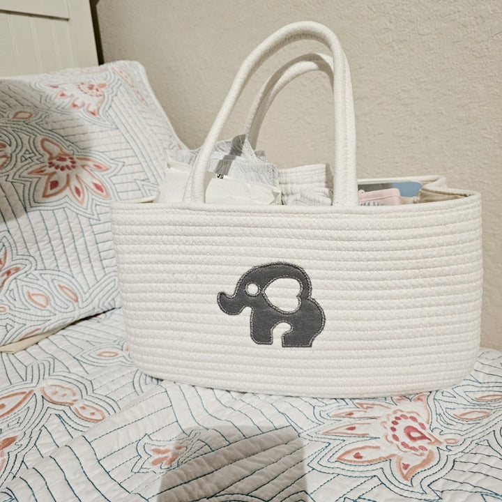 Cotton Diaper Caddy - Oiahomy 
