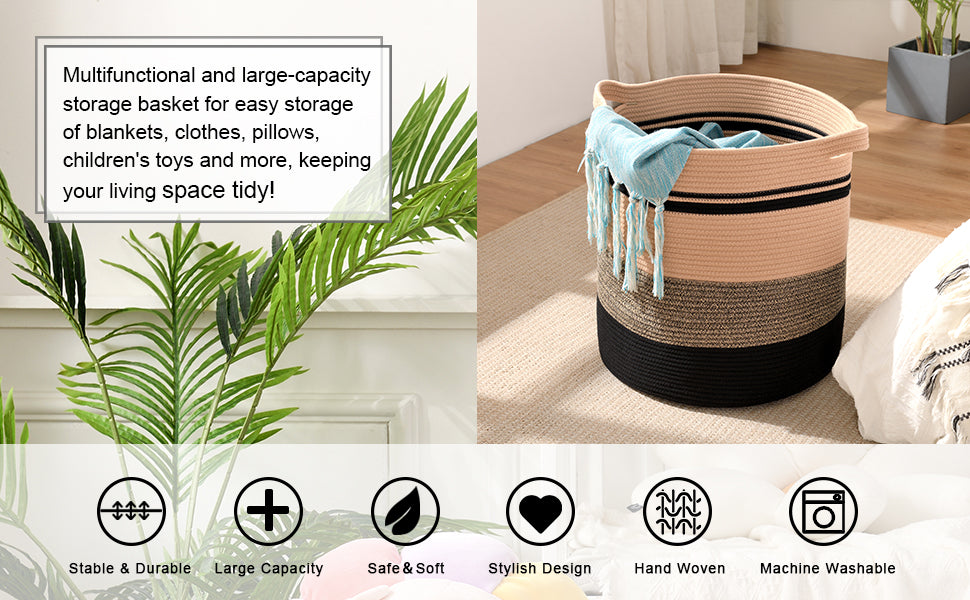 OIAHOMY Baby Toys & Clothes Storage basket - Oiahomy 