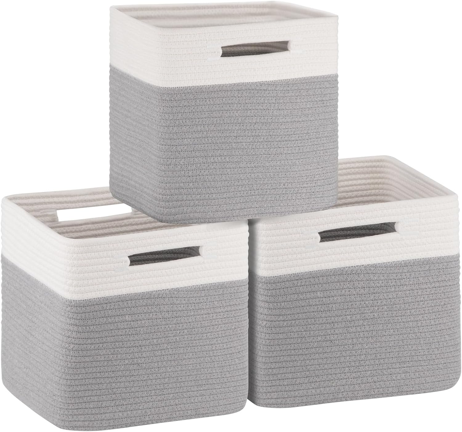 OIAHOMY Woven Basket Closets Bins - Oiahomy 