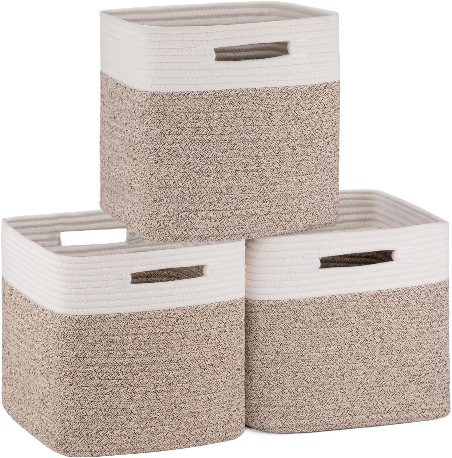 OIAHOMY Woven Basket Closets Bins - Oiahomy 