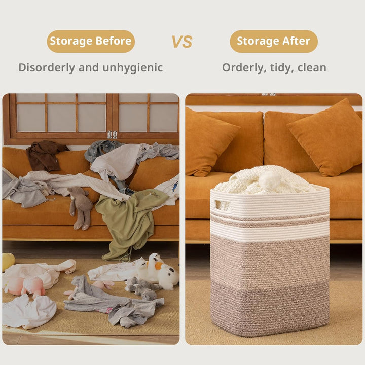 OIAHOMY Height Tall Laundry Basket - Oiahomy 