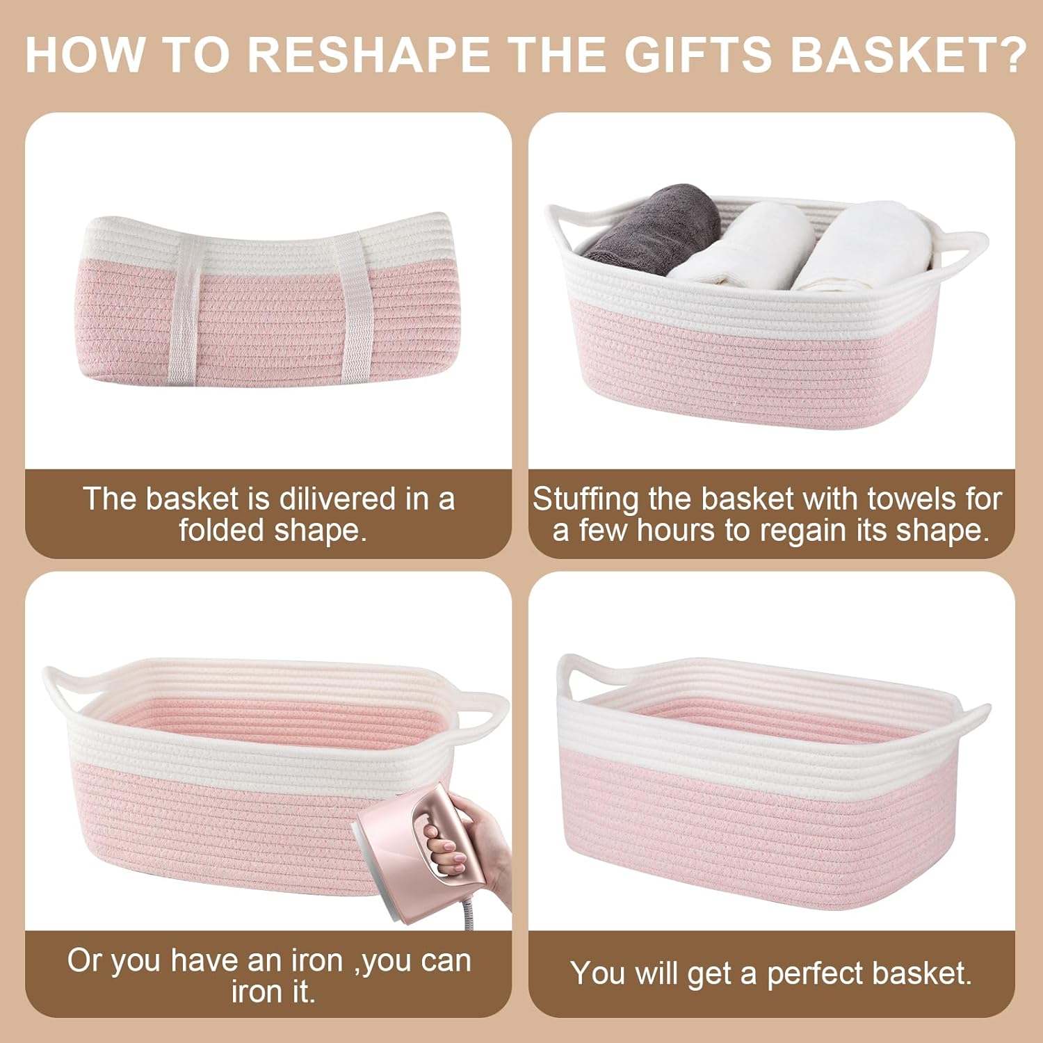 OIAHOMY Storage Bin With Gift Bags - Oiahomy 