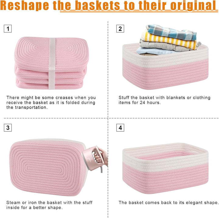 OIAHOMY Cute Organizer Baskets for Gifts - Oiahomy 