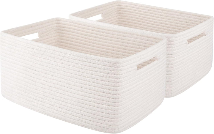 OIAHOMY 2 Pack Clothes Blanket Toy Baskets - Oiahomy 