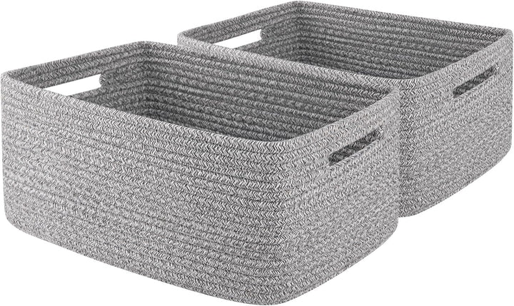 OIAHOMY 2 Pack Clothes Blanket Toy Baskets - Oiahomy 